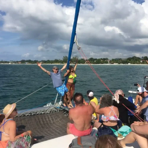 Dreamer Catamarán & Snorkel Tour en Montego Bay